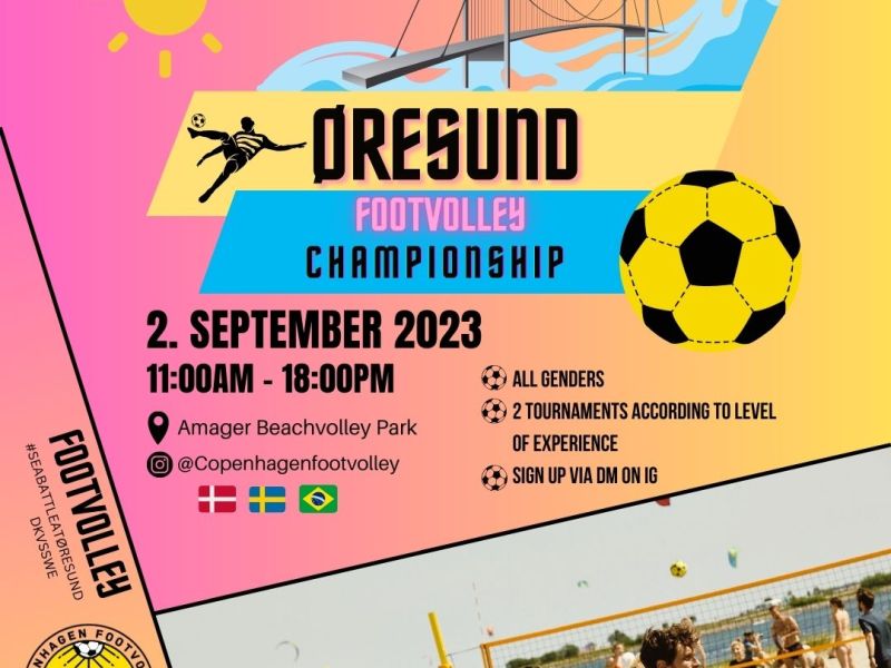 Øresund Footvolley Championship d. 2.&nbsp;September