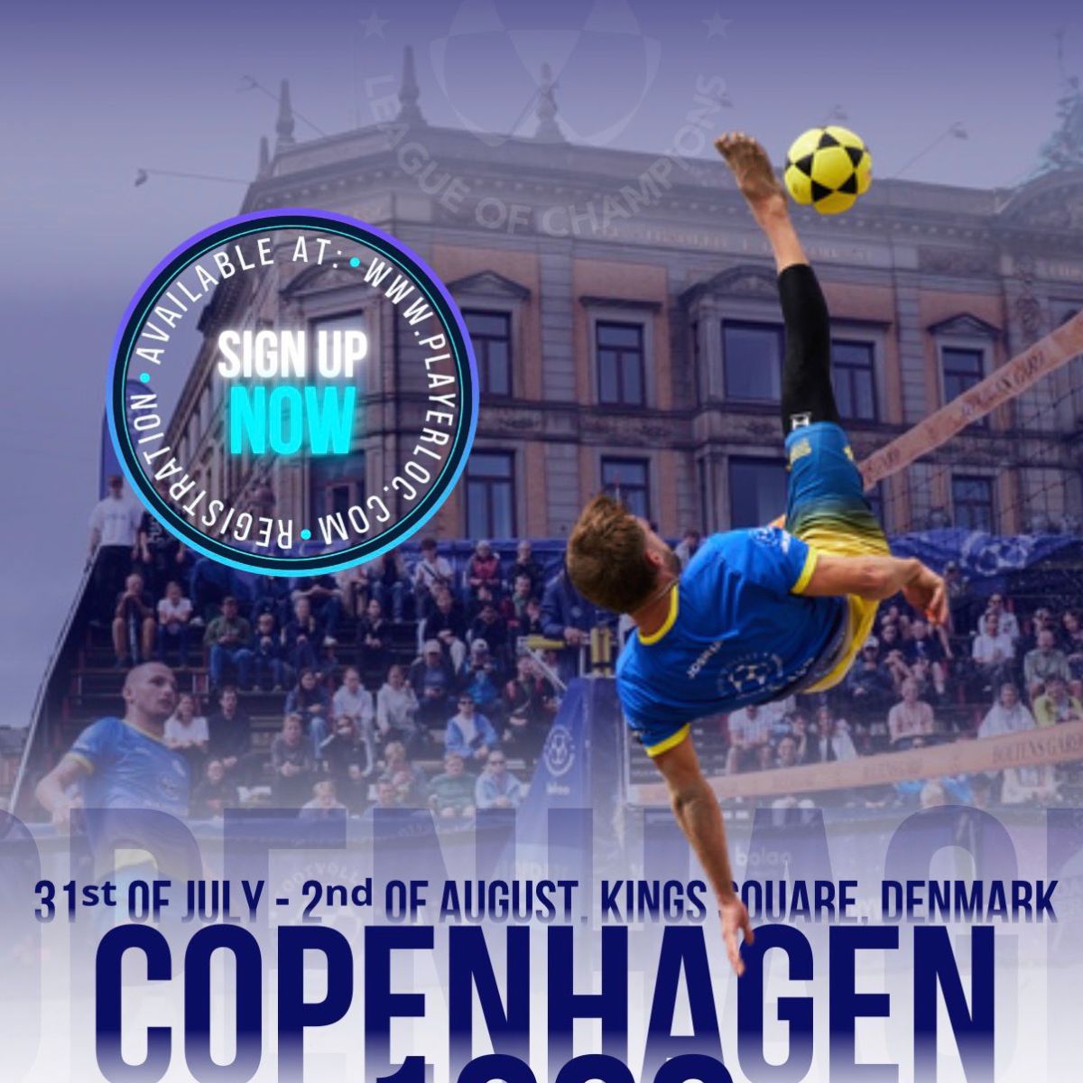League of Champions Vender tilbage til Kongens&nbsp;Nytorv!